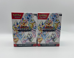 Pokemon TCG: Prismatic Evolutions Booster Bundle - Sealed Lot of 2 - Image 1