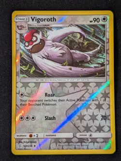 Vigoroth 169/236 - SM Unified Minds Reverse Holo LP Pokemon TCG - Image 1