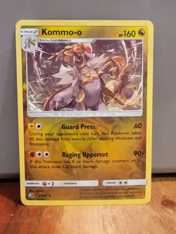 Kommo-o Reverse Holo Rare #54 - 2018 Dragon Majesty - Pokemon TCG - Image 1