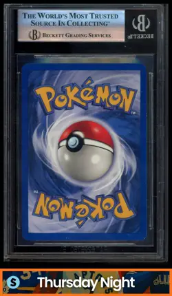 2000 POKEMON GYM HEROES 1ST EDITION #33/132 ROCKET'S SNORLAX RARE BGS 9 MINT - Image 2