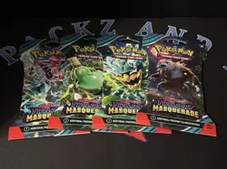 Pokemon Twilight Masquerade Sleeved Booster x 4 Art Set - Image 1