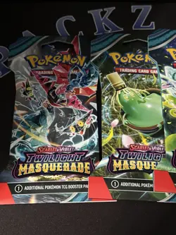 Pokemon Twilight Masquerade Sleeved Booster x 4 Art Set - Image 2