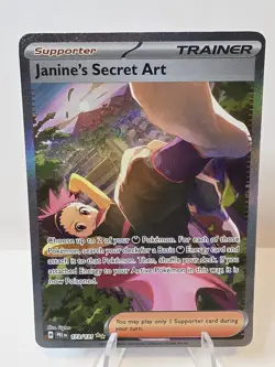 Pokemon TCG Janine's Secret Art 173/131 Sv: Prismatic Evolutions SIR NM/M - Image 1