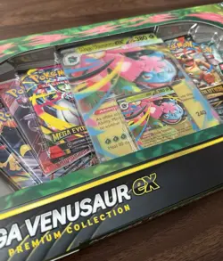 Pokemon Mega Venusaur Ex Premium Collection Box Factory Sealed New TCG - Image 2