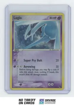 2007 Pokemon POP Series 5 Lugia #2/17 Holo Rare - Image 1