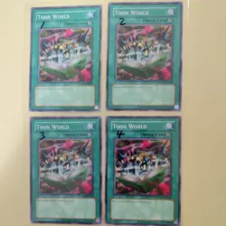 x4 Toon World RP01-EN066 Retro pack 2024 YuGiOh! LP - Image 1