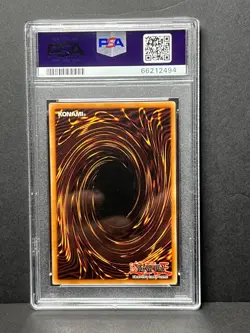 2002 YuGiOh LOB Leg.Blue Eyes WHT. Dragon Dark Magician LOD-005 PSA 7 - Image 2