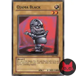 Yugioh Ojama Black IOC-002 Common LP - Image 1