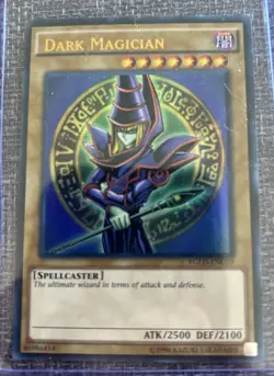 1996 Yu-Gi-Oh Dark Magician Holo 1st Edition YGLD-ENC09 YGLD-ENB02 LC01- EN005 - Image 2