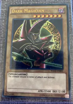 1996 Yu-Gi-Oh Dark Magician Holo 1st Edition YGLD-ENC09 YGLD-ENB02 LC01- EN005 - Image 3
