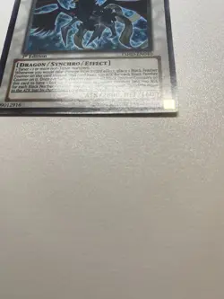 Yugioh Black-Winged Dragon 1st Edition Ultra Rare TSHD-EN040 MP - Image 2