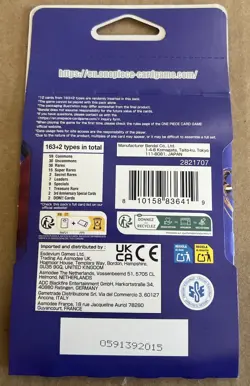 Lot Of 9 NEW One Piece TCG: The Azure Sea's Seven Sleeved Booster OP-14 English - Image 4