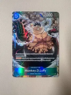 One Piece English OP11-058 Monkey.D.Luffy UC Treasure Rare!!!! NM!! - Image 1