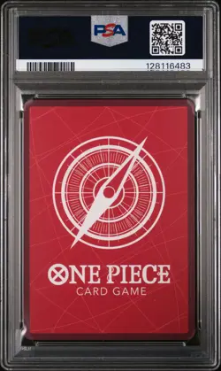 2025 ONE PIECE PROMOS BVB X ONE PIECE MATCH DAY 2025 #003 MONKEY D. LUFFY PSA 10 - Image 2