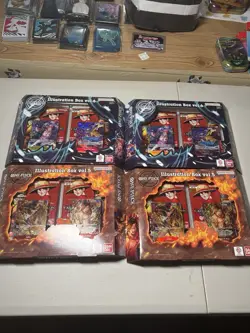 One Piece Illustration Box IB05 + IB06 Vol 5 & 6 - ENG Sealed 4 Total Boxes - Image 1