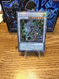 Yu-Gi-Oh PSY-Framelord OMEGA RA02-EN028 1st Quarter Century Secret Rare Card - Image 1