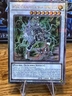 Yu-Gi-Oh PSY-Framelord OMEGA RA02-EN028 1st Quarter Century Secret Rare Card - Image 2