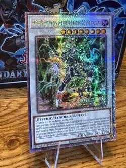 Yu-Gi-Oh PSY-Framelord OMEGA RA02-EN028 1st Quarter Century Secret Rare Card - Image 3