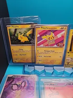 Pokemon 10 card sealed LOT with a Thiccachu :) - Image 2