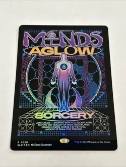 Foil Secret Lair Minds Aglow x1 Magic Cards MTG - Image 2