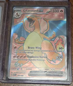 Pokemon 151 Lot Of 4 Full Art Cards Charizard & Evolutions - Image 3