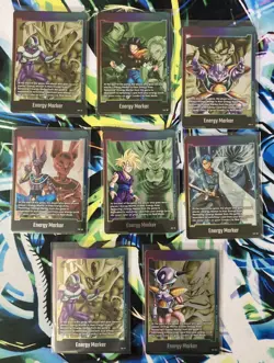 Dragon Ball Energy Marker Bundle - 8 cards total! - Image 1