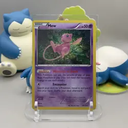 LP! Mew 29/124 Fates Collide Holo Pokemon Card - Image 1