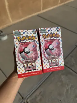 Pokemon 151 Korean SV2a Booster Box pokemon tcg cards New Sealed product packs - Image 1