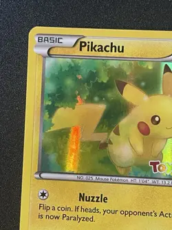 Pikachu 26/83 Toys R Us Promo Pokemon Card Holo Stamped Moderately Played - Image 3