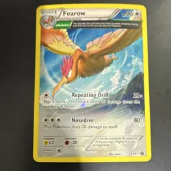 Pokemon TCG Fearow XY57 Holo Black Star Promo Card 2015 English opened. - Image 1
