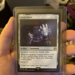 Genji Glove Final Fantasy Regular Card NM Condition MTG Magic the Gathering - Image 1