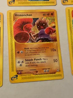 Pokemon TCG Aquapolis Nintendo E-card reader vintage wotc 2002 hounduor vulpix - Image 4