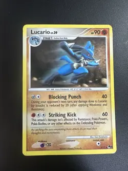 Lucario 2/17 Holo - POP Series 8 Pokemon Card - MP - Image 1