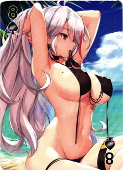 PRINZ EUGEN AZUR LANE Playing Card Goddess Story Anime Collectible Card - Image 1