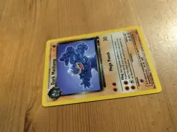 Dark Machamp 27/82 Unlimited Team Rocket Non Holo Pokemon Card LP - Image 2