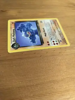 Dark Machamp 27/82 Unlimited Team Rocket Non Holo Pokemon Card LP - Image 4