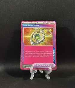 Pokemon TCG, Amulet of Hope 162/191 - Surging Sparks - Ace Spec Trainer Card NM - Image 1