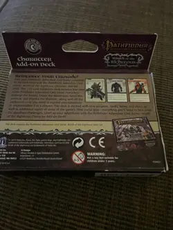 New Pathfinder Adventure Card Game: Wrath of the Righteous Character Add-On Deck - Image 2