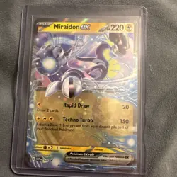 Miraidon ex - 143 SV: Scarlet & Violet Promo Cards MP Holo English 9719 - Image 1