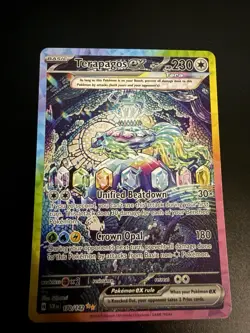 Terapagos EX 170/142SV07: Stellar Crown Holo Card NM Condition - Image 1