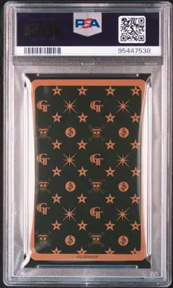2016 ONE PIECE FILM: GOLD PLAYING CARDS 10 OF HEARTS KOALA PSA 10 - Image 2