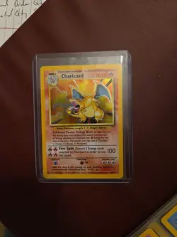 Pokemon TCG Charizard Base Set Holo Rare Card 4/102 - Image 2
