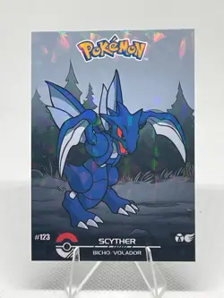Scyther #123 - Cracked Ice Holo - Crystal Dark Black 2025 - Pokemon Card - Image 1