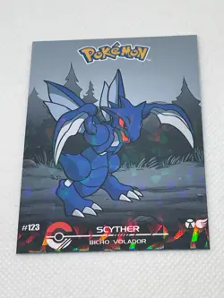 Scyther #123 - Cracked Ice Holo - Crystal Dark Black 2025 - Pokemon Card - Image 4