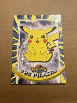 Pokemon TCG Topps #25 Pikachu TV Animation Edition Non Foil Card - Image 1