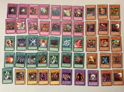 YuGiOh 50 card lot. 1996 Vintage Rare Ultra Rare Super Rare Holo Foil . Great NM - Image 1