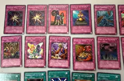 YuGiOh 50 card lot. 1996 Vintage Rare Ultra Rare Super Rare Holo Foil . Great NM - Image 2