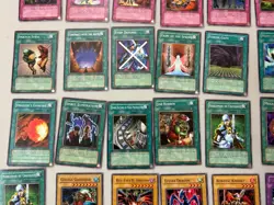 YuGiOh 50 card lot. 1996 Vintage Rare Ultra Rare Super Rare Holo Foil . Great NM - Image 4
