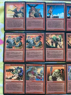 174x MTG 1994 FALLEN EMPIRES Card Lot - MAGIC GATHERING 90S CARDS WIZARDS - Image 2