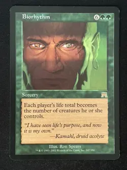 1x MTG Biorhythm - Onslaught (ONS) #247 - Magic the Gathering - Image 1